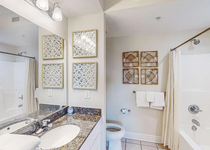 Gulf View With Amenities Scenic Balcony Open Layout W&d & Ac Holiday home *